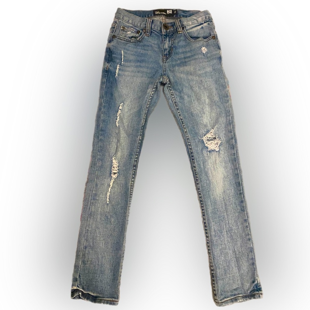 Boys RSQ distressed skinny jeans